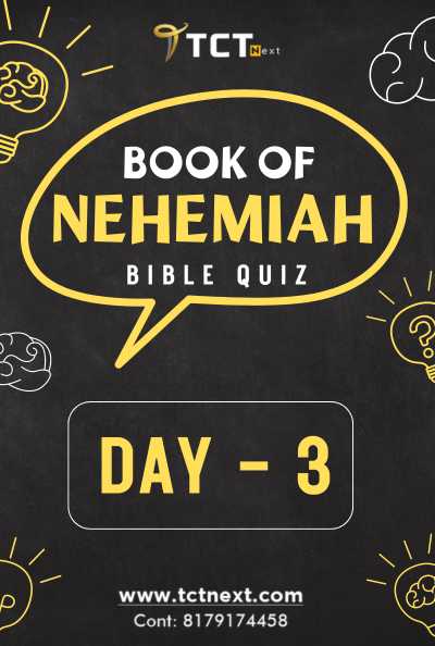 Book of Nehemiah Bible Quiz – Day 3