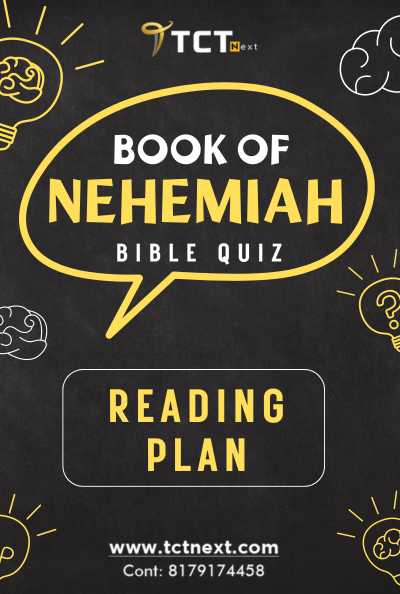 Book of Nehemiah Bible Quiz Reading Plan